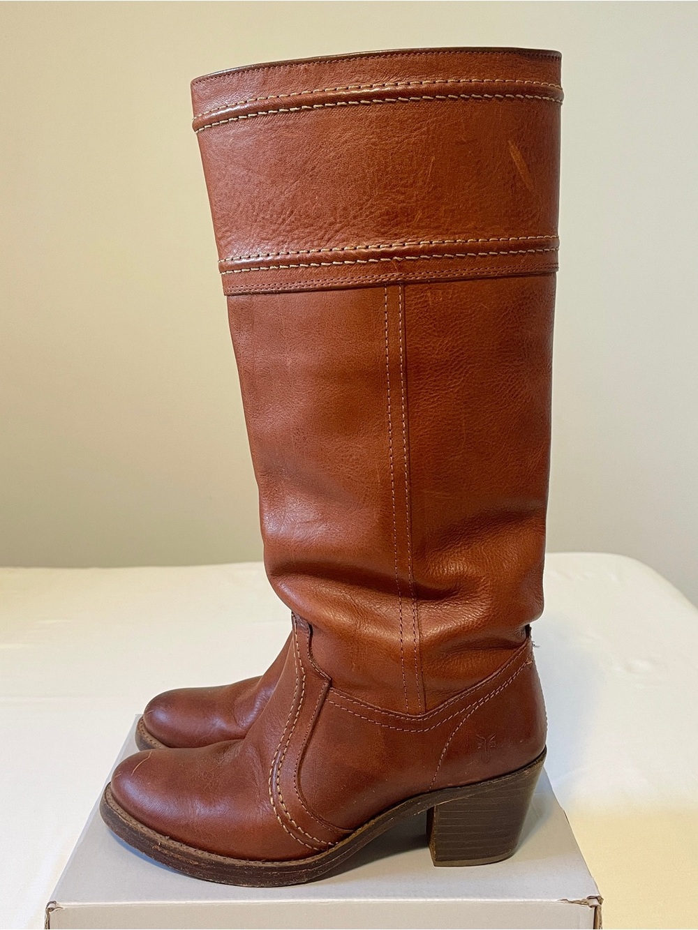 Vintage Frye 77230 Jane Western Boots - Picture 3 of 7